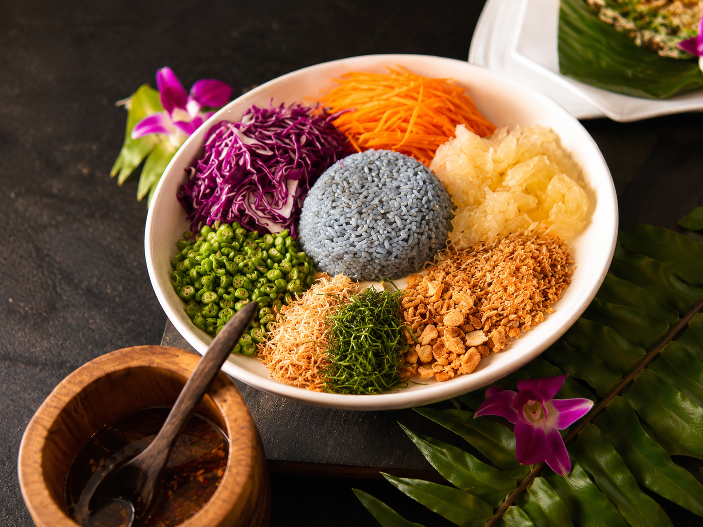 Colorful Thai ancient grain bowl - Recoded by Phuket Cleanse