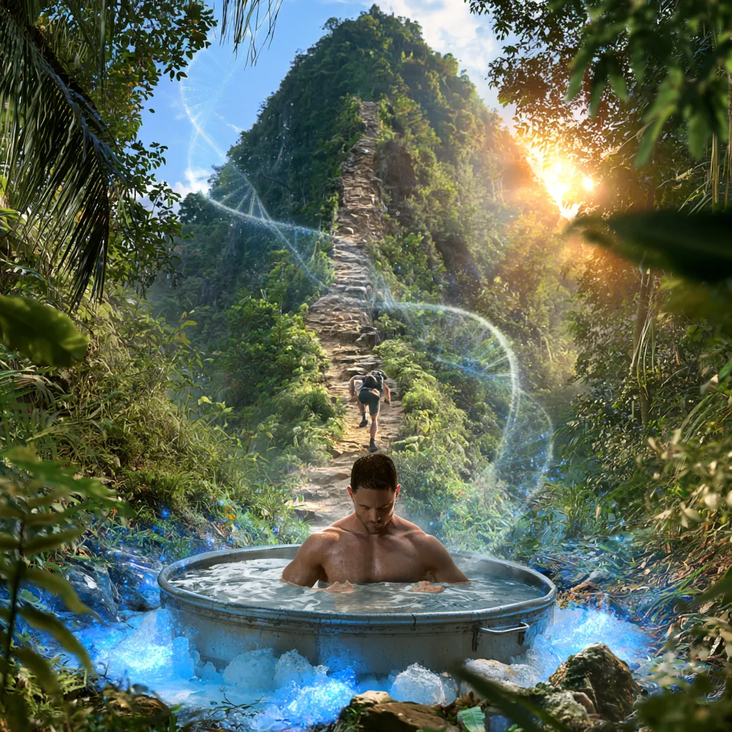 A cinematic hyper-detailed single image telling a story of human endurance.