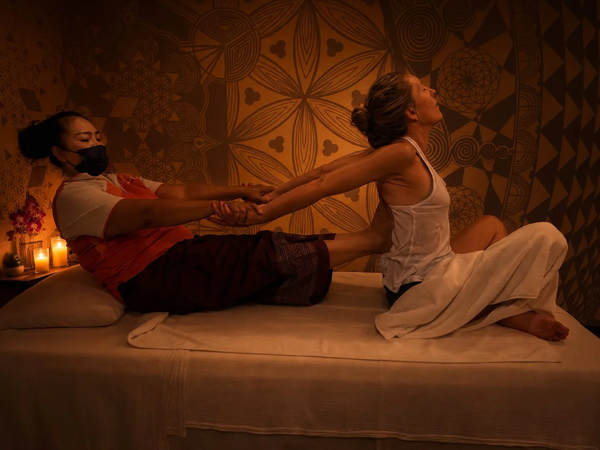 Thai massage at Phuket Cleanse